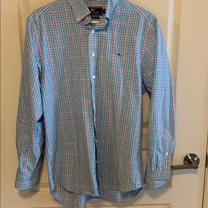 Vineyard Vines Slim Fit Whale Shirt size M